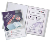 Snopake 11951 A4 Presentation Display Book with 20 Pockets - Clear (1 Piece)